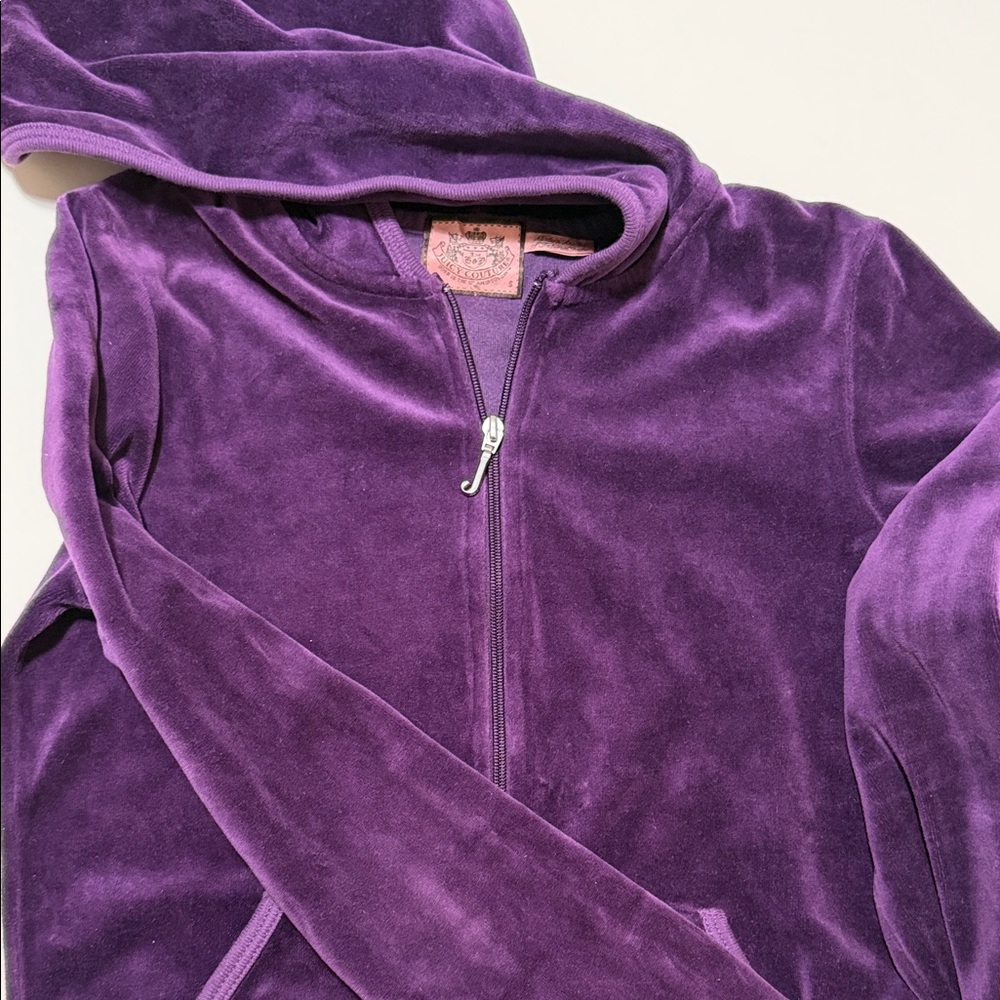 Juicy Couture Vintage Velour Zip-up Small - Picture 6 of 8
